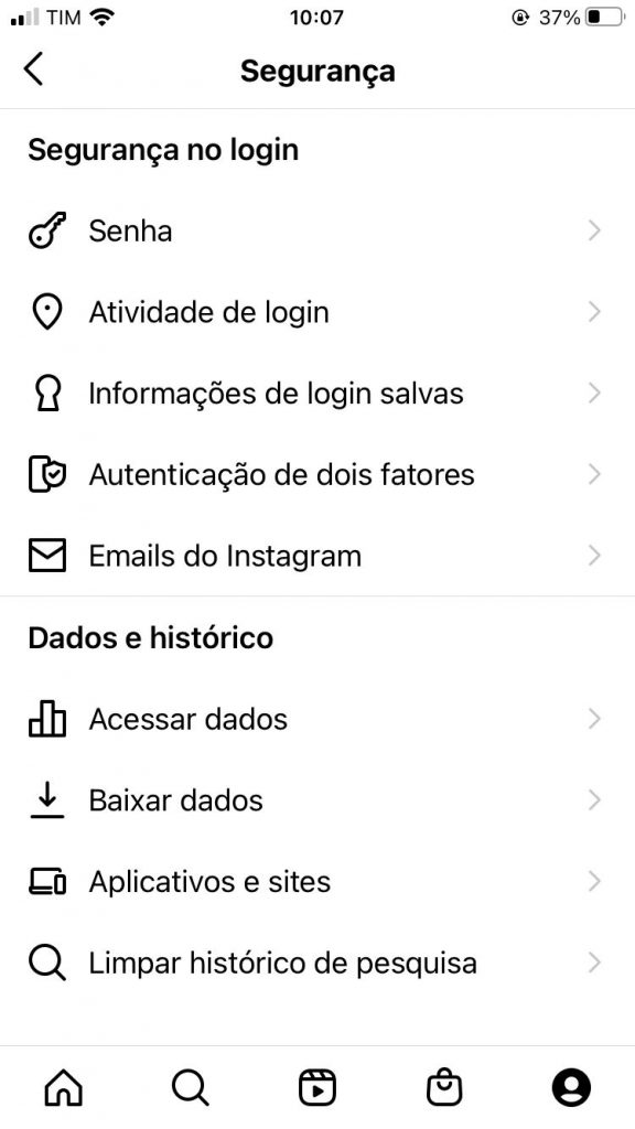 Como desconectar uma conta do Instagram de outro dispositivo